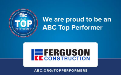 ABC Names Ferguson Construction a National Top-Performing Construction Company